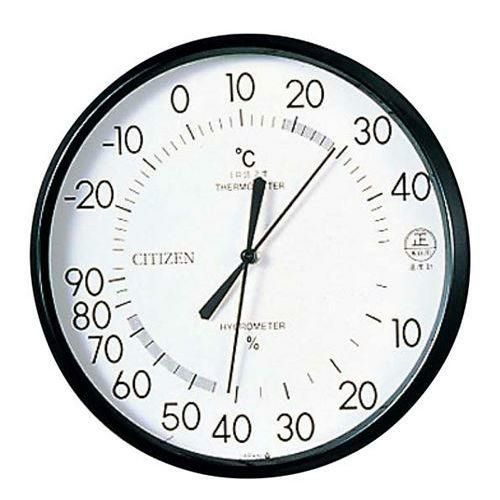 シチズン 温湿度計 白 TM-42-1