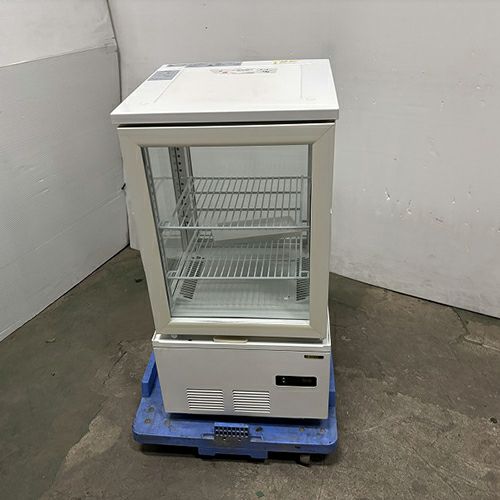 中古】四面ガラス卓上冷蔵ショーケース サンデン・リテールシステム AG 