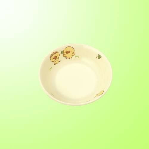 子供食器 10cm丸深皿 ひよこぐみ
