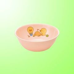 子供食器 中食器 ひよこぐみピンク