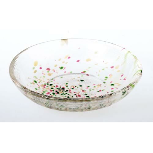 WA336 【東洋佐々木ガラス】 豆皿 φ107mm