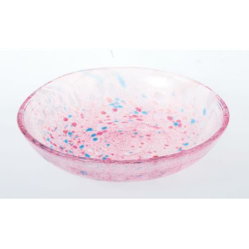 WA337 【東洋佐々木ガラス】 豆皿 φ107mm