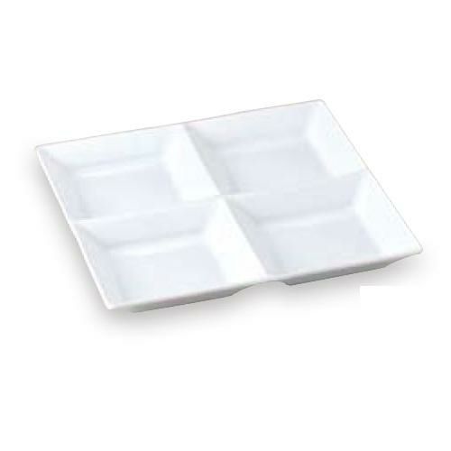 スクエアー 4連深皿