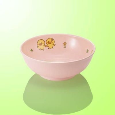 子供食器 ボール 中 ひよこぐみピンク