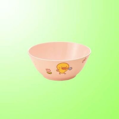 子供食器 汁椀(身) ひよこぐみピンク