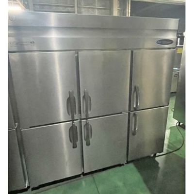 【中古】縦型冷凍冷蔵庫 ホシザキ HRF-180ZT3 幅1800×奥行650×高さ1920 三相200V 【送料別途見積】【業務用】