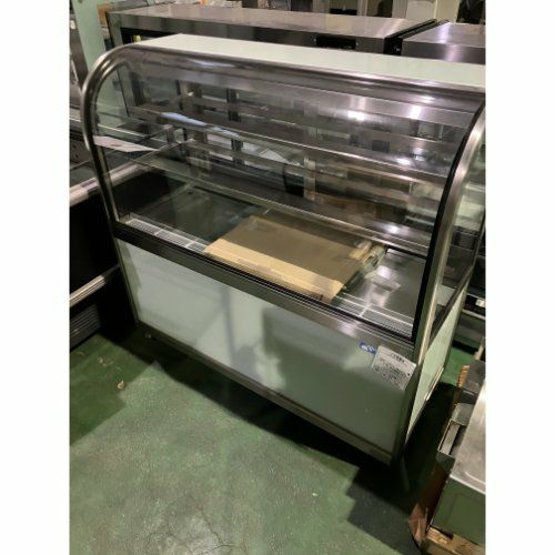 中古】冷蔵ケーキショーケース 大和冷機 KN401B3 幅1200×奥行500×高さ 