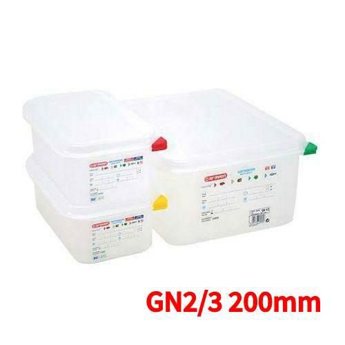 食品保存コンテナー 【アラベン 密封カバー付食品保存コンテナー GN2/3 200mm 471】 araven 471 幅354 奥行325 深さ:200 【グループA】