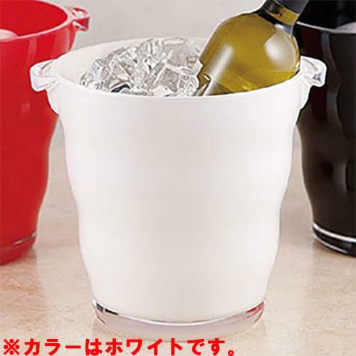 ワインクーラーソリッドカラー ホワイト/1入
