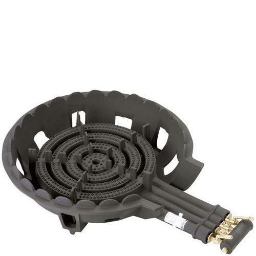 DE－40nPSC 【大栄産業】 パイロット付 13A ガスコンロ 4重