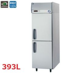 パナソニック たて型冷凍庫：KBシリーズ SRF-K661B（旧型式：SRF-K661）幅615×奥行650×高さ1950(mm)393L  単相100V
