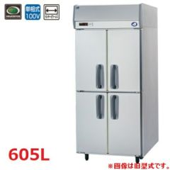 パナソニック たて型冷凍庫：KBシリーズ SRF-K961SB（旧型式：SRF-K961S）幅900×奥行650×高さ1950(mm)605L センターピラーレス 単相100V