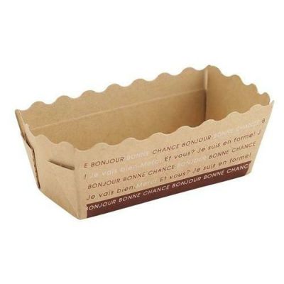 クラフト ミニ パウンドトレー(ナチュール)BT31N(50枚入) ナチュール