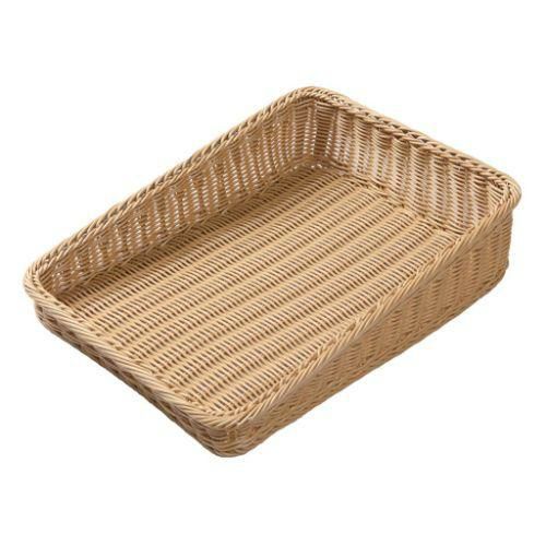 バスケット PPラタン ベーカリーバスケット 斜メ30型 アイボリー BB-K4030-IV PPTATTAN 