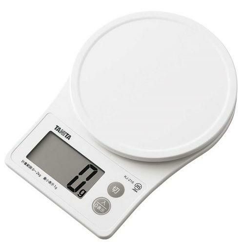 【タニタ】デジタルクッキングスケール 2kg KJ-216WH