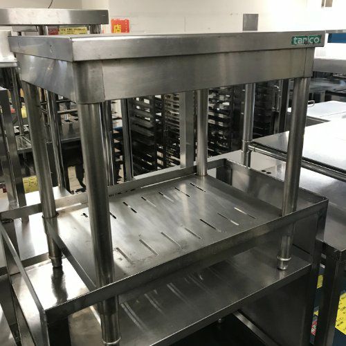 中古】コンロ台 BGなし タニコー 幅600×奥行450×高さ650 【送料別途