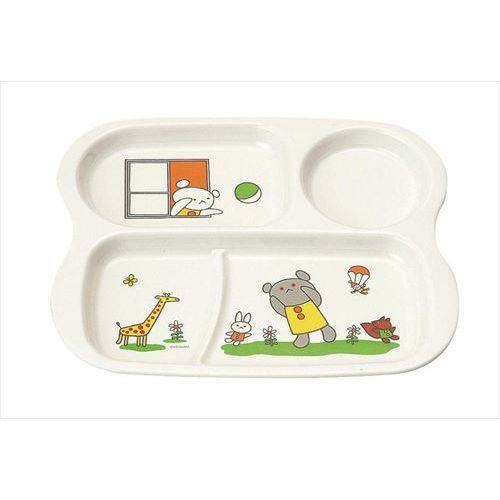 お子様食器 こぐまちゃん ランチプレート E16 KO