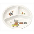 お子様食器 こぐまちゃん 三仕切皿 小 J25 KO