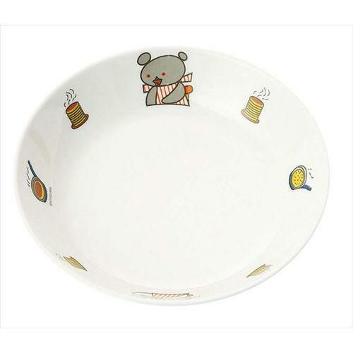 メラミン お子様食器 こぐまちゃん 深菜皿 D17KO 
