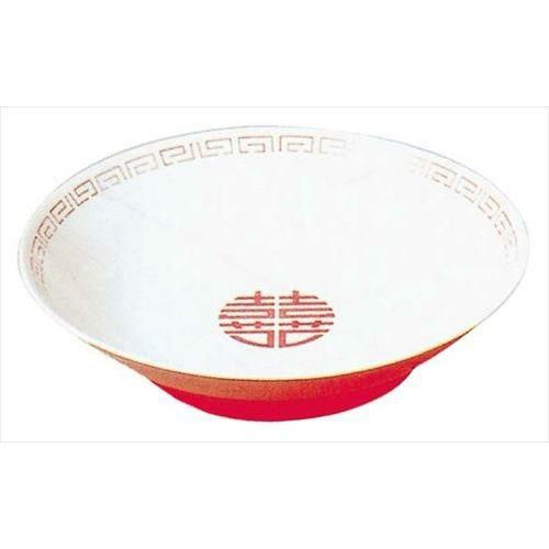 メラミン中華食器 瑞祥 冷麺皿 喜喜 CA-20