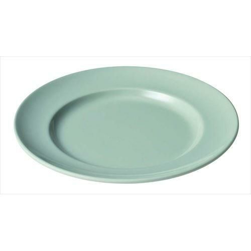 メラミン中華食器 青磁瑞祥 平皿 喜喜 8インチ CS-22