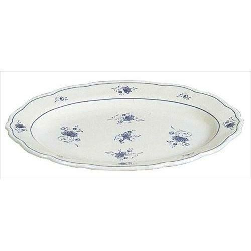 メラミン ビューティーフラワー 小判皿10インチ BF-11