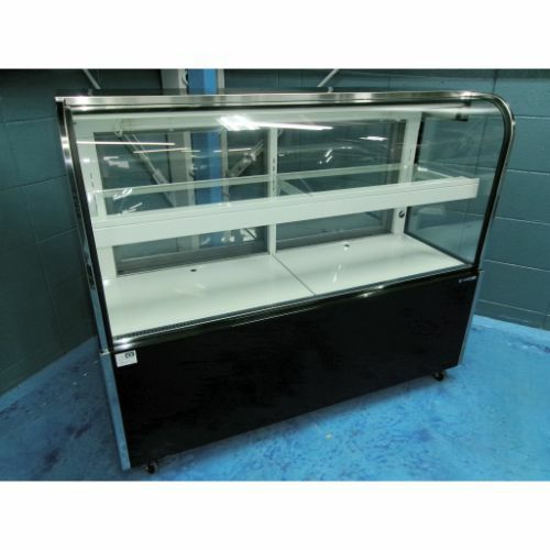 中古】冷蔵ケーキショーケース 大和冷機 KN401B3 幅1200×奥行500×高さ 