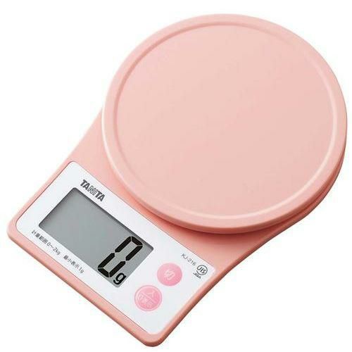 【タニタ】デジタルクッキングスケール 2kg KJ-216PK