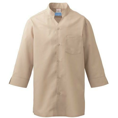 シャツ（七分袖男女兼用）【ベージュ】