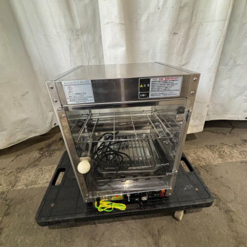 中古】ホットショーケース エイシン電機 ED-330 幅330×奥行300×高さ460