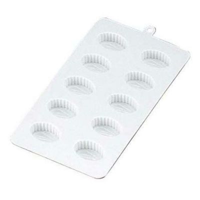 型 【チョコレートボンボン型 木ノ葉型 No.1156 ABS樹脂】 No.1156 幅212 奥行112 高さ15 出来上がり寸法:33×22×H11 【グループA】