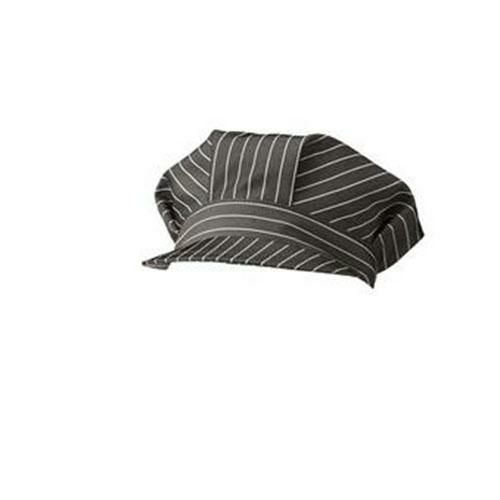 ワークキャップ【ブラックストライプ】