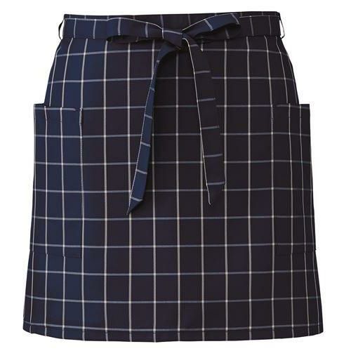 サロンエプロン【ネイビーチェック】