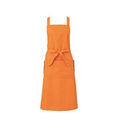 胸当てエプロン【オレンジ】