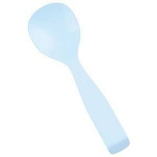 18-0 カラー ビフレスト ブルー サービススプーン 大