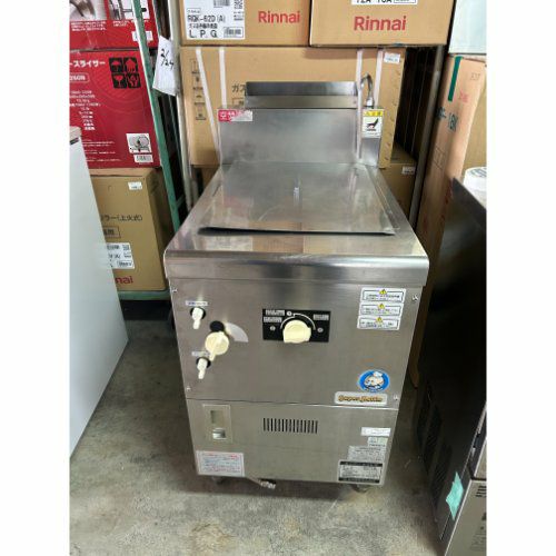 業界最長1年保証】【中古】ゆで麺器 6テボ 北沢産業 KSK-106G 幅450