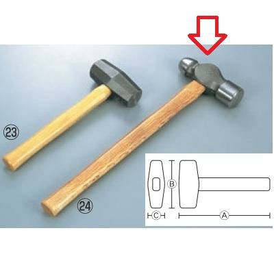 ハンマー(柄付)片手 HK-30