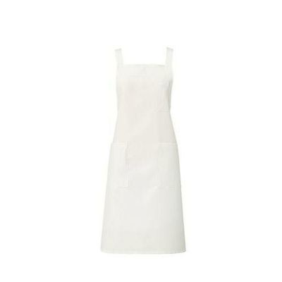 胸当てエプロン【ホワイト】