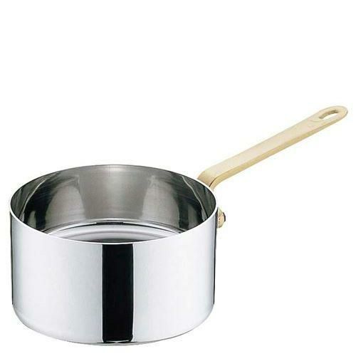 UK 18-8 プチパン深型片手鍋 蓋無 12cm