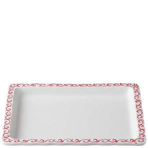 和風フードパン 1／2(浅)赤唐草 36K411－01