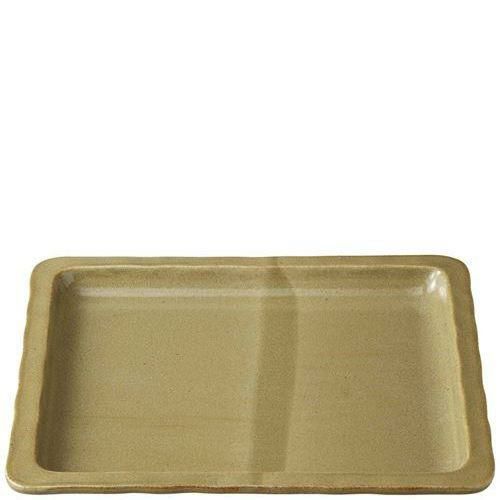 和風フードパン 2／3(浅)マスタード 36K411－06