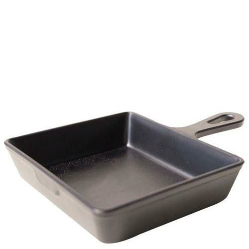 メラミン リトルシェフ ミニスクエアパン 5インチ 520105BK ブラック