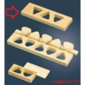 EBM 木製 オニギリ型 5穴 EBM