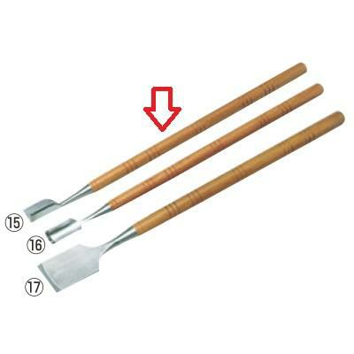 荒彫用 氷彫刻ノミ 三角 36mm 80°