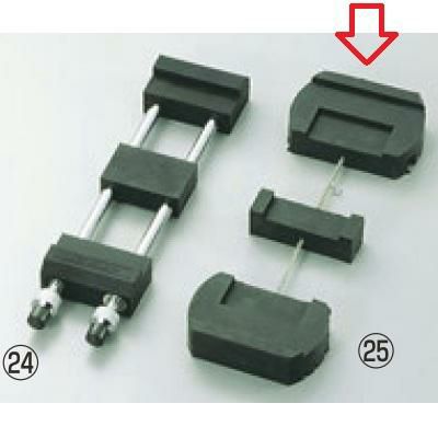 砥石用ゴム台 3PCS