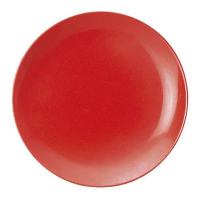 リーバイ 25.5cmクープ皿 赤