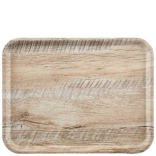 ウ゛ィンテージウッド調トレー 艶消しノンスリップ MA2028E86 ライトオーク