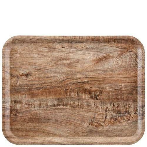 ウ゛ィンテージウッド調トレー 艶消しノンスリップ MA3343E89 ライトオリーブ