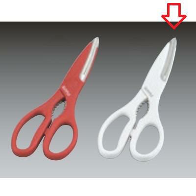 料理バサミ 【シルキー 料理バサミ KSP-220 白】 KSP-220 長さ:220 【グループA】