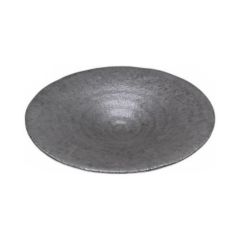 いぶし黒19cm平鉢